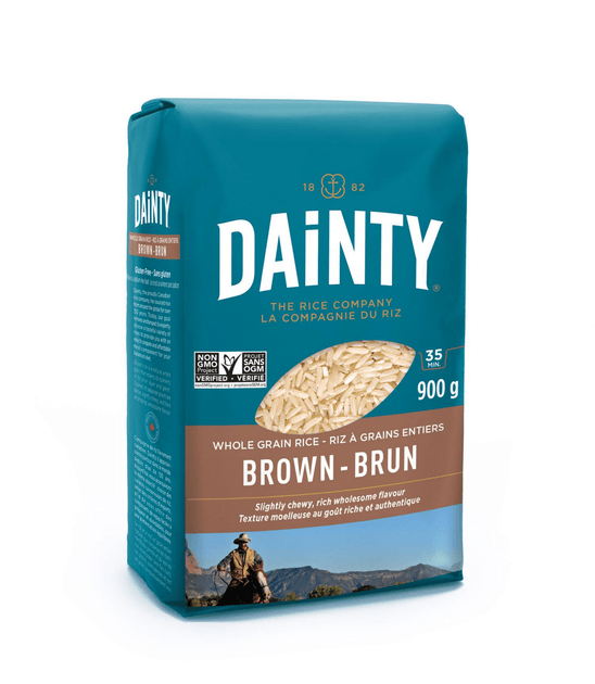 10X - Brown Rice 900g | Les Aliments Dainty Foods